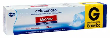 Cetoconazol 20mg/g Creme Dermatológico 30g EMS Genérico