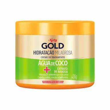 Creme de Tratamento Niely Gold Hidratação Milagrosa 430g
