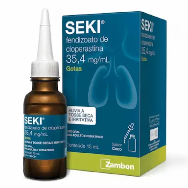 Seki 35,4 mg/Ml sabor Coco Gotas Suspensão Oral 15mL