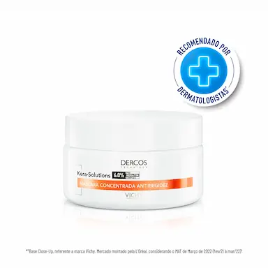 Máscara Capilar Concentrada Antirrigidez Vichy Dercos Kera-Solutions 200ml