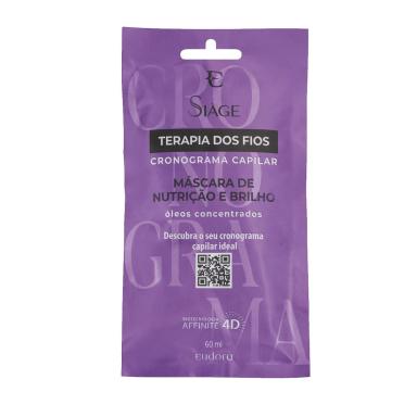 Máscara de Nutrição Eudora Siàge Terapia dos Fios Cronograma Capilar 60ml
