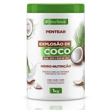 Creme de Pentear Beleza Natural Explosão de Coco 1kg