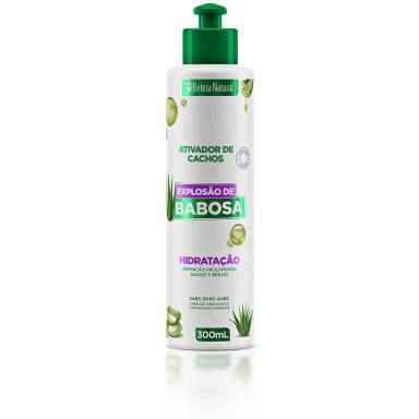 Creme Ativador de Cachos Beleza Natural Explosão de Babosa 300ml