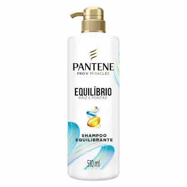 Shampoo Pantene Pro-V Miracles Equilíbrio Raíz e Pontas 510ml