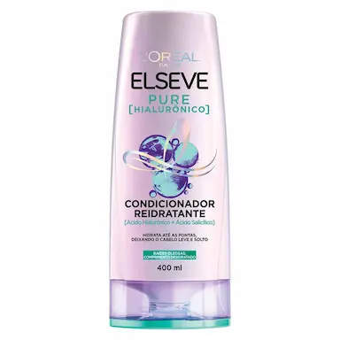 Condicionador L'Oréal Paris Elseve Pure Hialurônico 400ml
