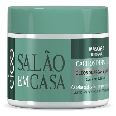 Máscara Capilar Cabelo Cacheado Eico Salão Em Casa 270g