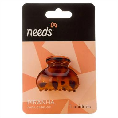 Piranha de Cabelo Needs Tartaruga Pequena 1 Unidade