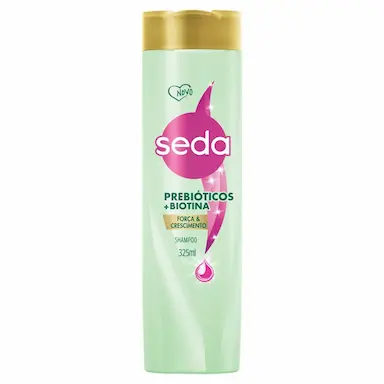 Shampoo Seda Força e Crescimento Prebióticos + Biotina 325ml