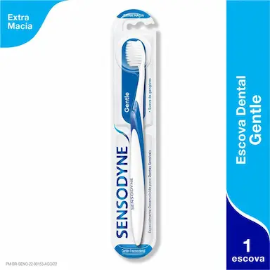 Escova de Dente Sensodyne Gentle Extra Macia com 1 unidade