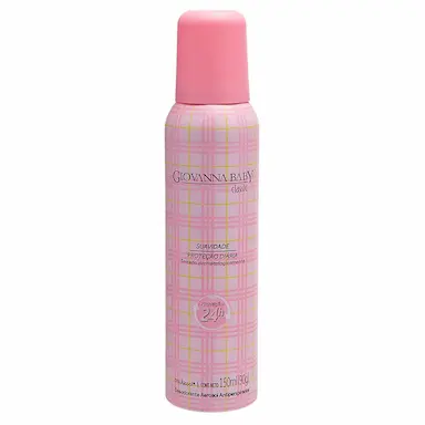 Desodorante Antitranspirante Aerosol Giovanna Baby Classic Feminino 24h 150ml