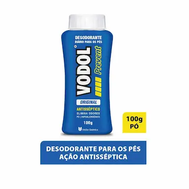 Desodorante em Pó para os Pés Vodol Prevent Original 100g