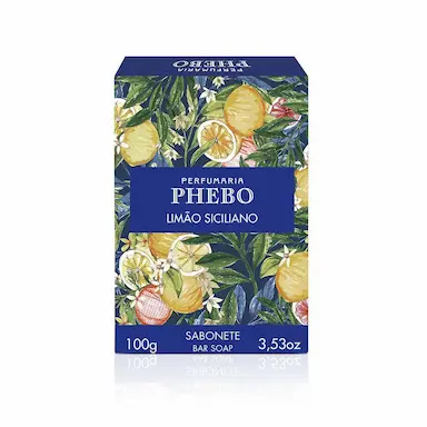 Sabonete em Barra Phebo Limão Siciliano com 100g