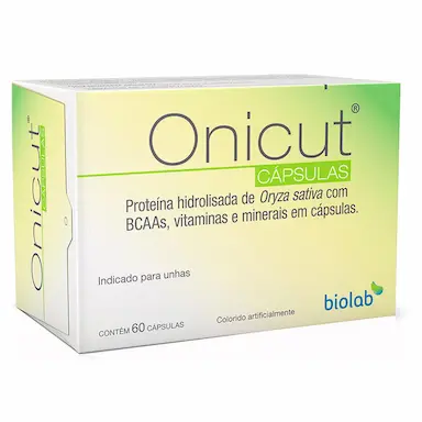 Suplemento Vitamínico e Mineral Onicut Unhas com 60 cápsulas