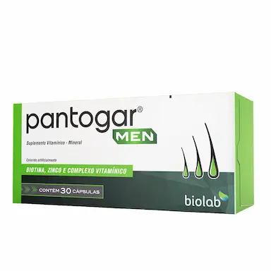 Polivitamínico Pantogar Men 30 cápsulas