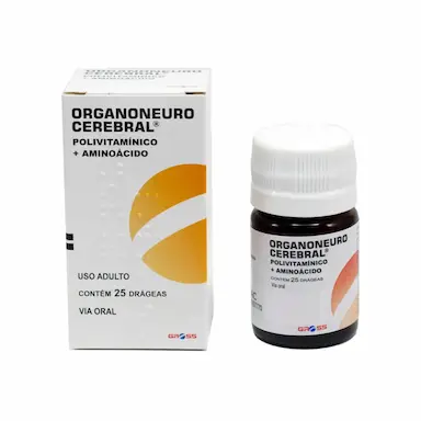 Polivitamínico Organoneuro Cerebral 25 drágeas