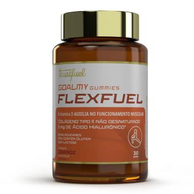 Colágeno + Ácido Hialurônico Goalmy Gummies Flexfuel Trustfuel 30 gomas