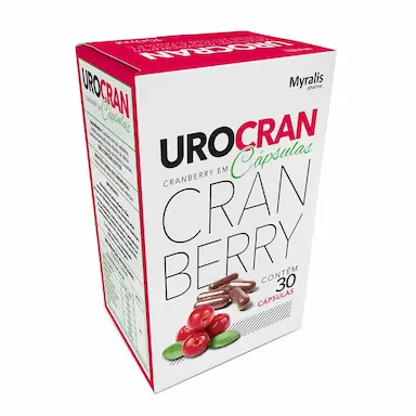 Suplemento Alimentar Urocran Cranberry 30 cápsulas