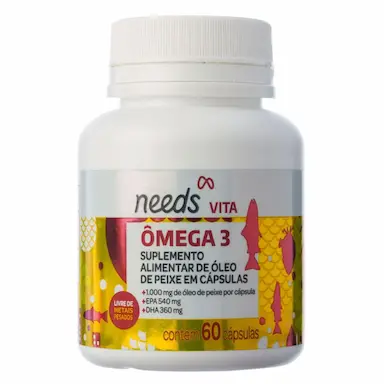 Ômega 3 Needs Vita 60 Cápsulas