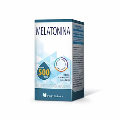 Melatonina União Química Solução Gotas 20ml
