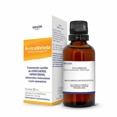 Arnica Montana D3 Weleda Solução Oral com 50ml