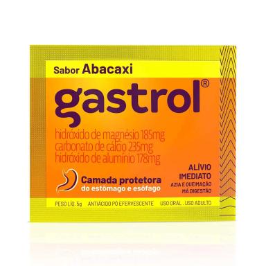 Gastrol Sabor Abacaxi Pó Efervescente 5g