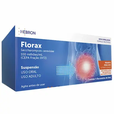 Probiótico Florax 5 flaconetes de 5ml