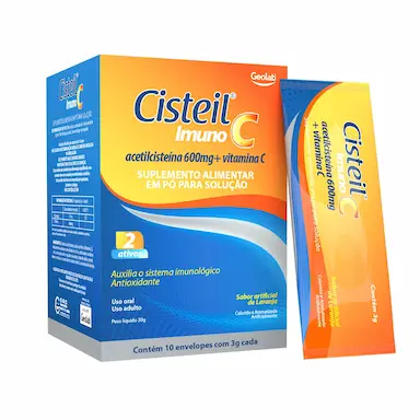 Cisteil Imuno C 10 envelopes com 3g cada