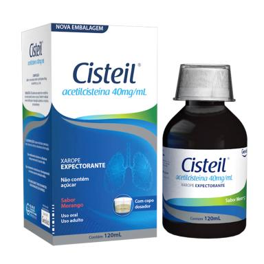 Cisteil 40mg/ml Xarope Expectorante Adulto 120ml