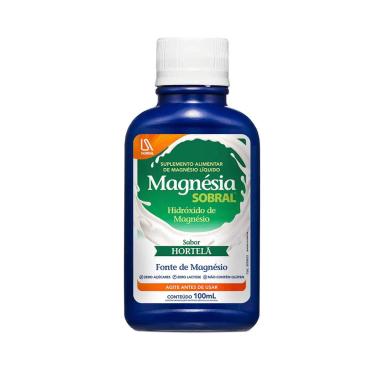 Magnésia Sobral Hortelã Suspensão 100ml