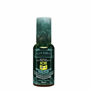 Spray Aromatizante Bucal Água Rabelo Ice Extra Forte Sabor Menta 45ml