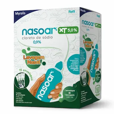 Refil Nasoar XT 5% 15 Envelopes