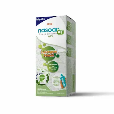 Refil Nasoar XT 0,9% 15 Envelopes