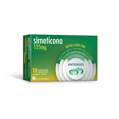 Simeticona 125mg Frasco 10 cápsulas