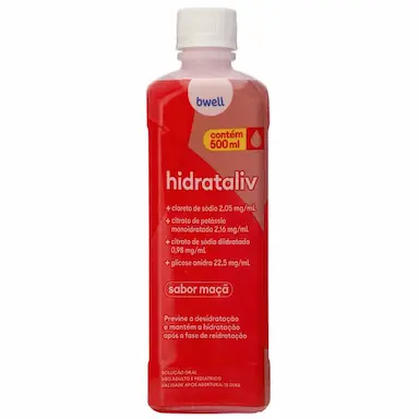 Solução para Reidratação bwell Hidrataliv Maça 500ml