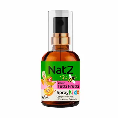 Spray Infantil para Garganta Natz Kids Tutti Frutti 30ml