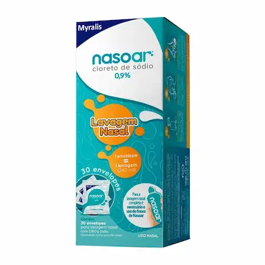 Nasoar 0,9% Refil Granulado para Solução Nasal 30 envelopes