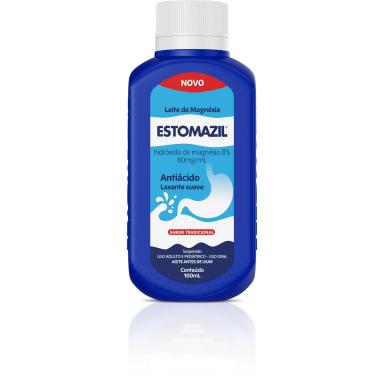 Leite de Magnésia Estomazil Tradicional 100ml