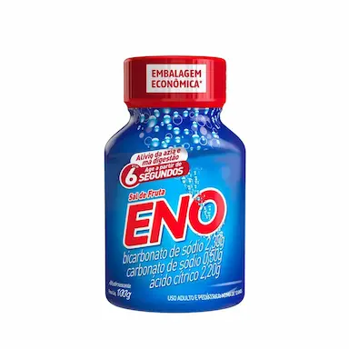 Sal de Fruta Eno Tradicional Pó Efervescente 100g