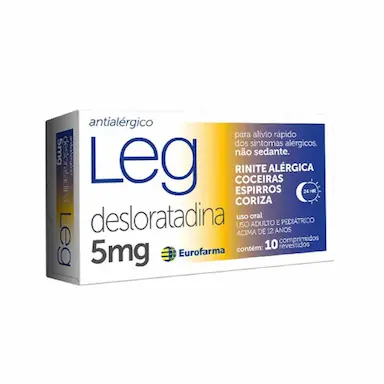 Leg Desloratadina 5mg 10 comprimidos