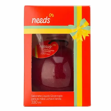 Sabonete de Glicerina Líquido para Mãos Needs 330ml
