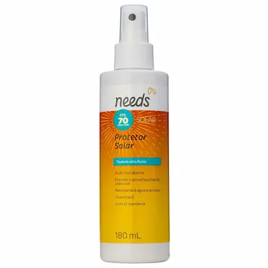 Protetor Solar Corporal FPS 70 Needs Solar Spray 180ml
