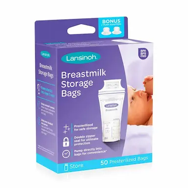 Saco Armazenador de Leite Lansinoh com 25 Unidades