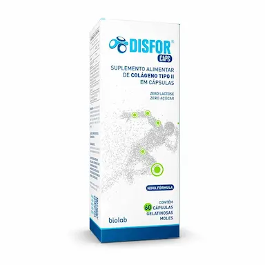 Colágeno Tipo II Disfor 60 cápsulas