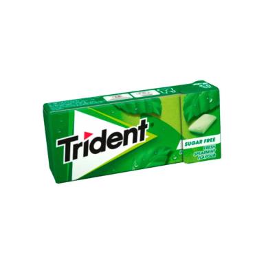 Goma de Mascar Trident Drágeas Hortelã Sem Açúcar 24 unidades