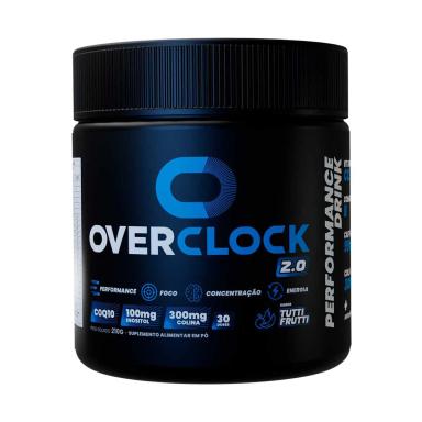 Suplemento Overclock 2.0 Tutti Frutti 210g