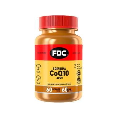 Suplemento Alimentar Coenzima CoQ10 FDC com 60 cápsulas