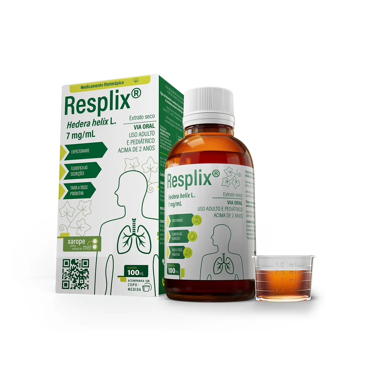 Resplix Hedera Helix L. 7mg/mL Xarope 100ml