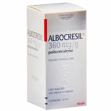 Albocresil Policresuleno 360mg/g Solução 12ml