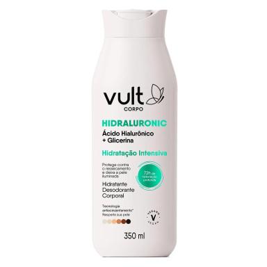 Hidratante Desodorante Corporal Vult Corpo Hidraluronic Glicerina 350ml