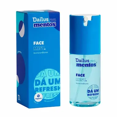 Bruma Tonificante Face Mist Dailus Feat. Mentos 100ml